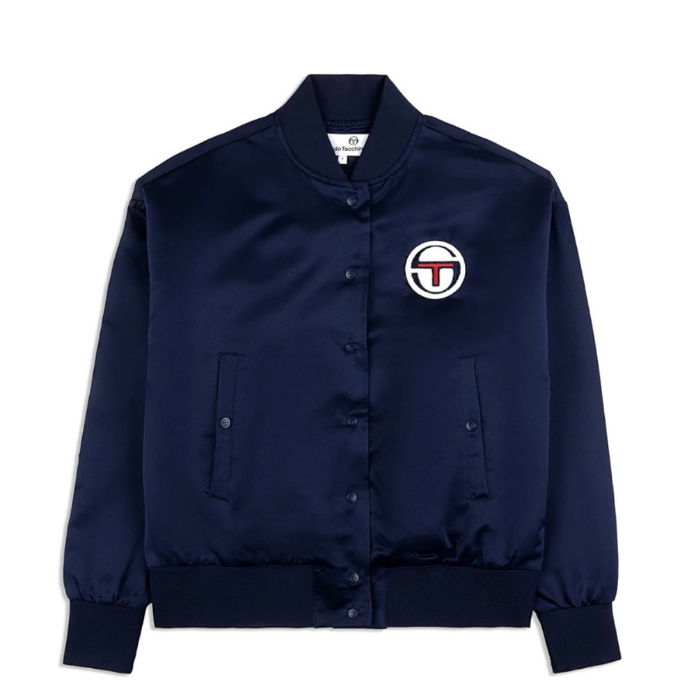 Sergio tacchini blue woman bomber new